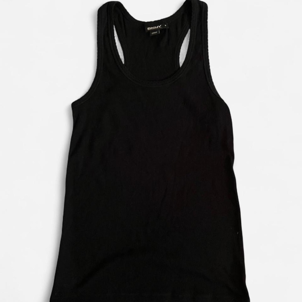 DKNY Classic Black Tank Top